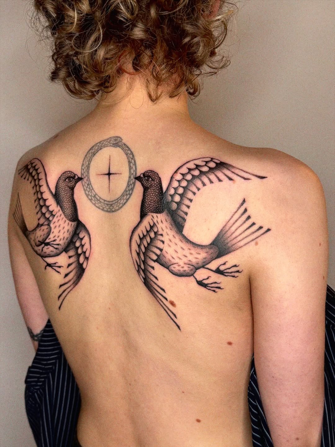 Tattoo by @inkshame — black_and_grey