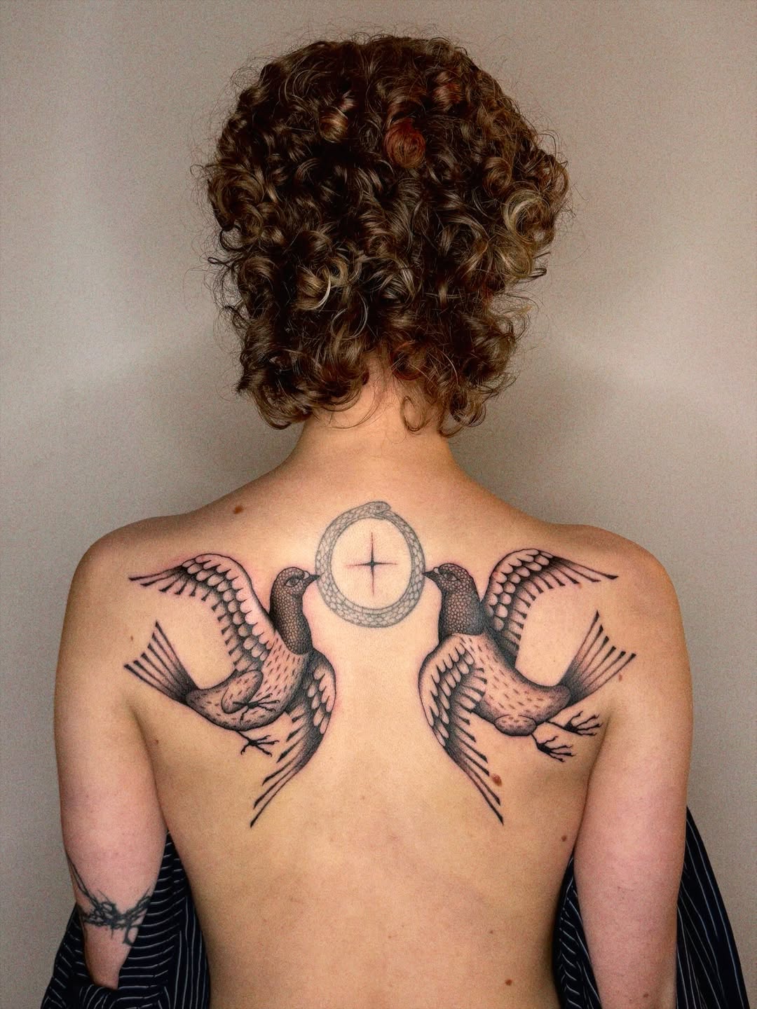 Tattoo by @inkshame — black_and_grey