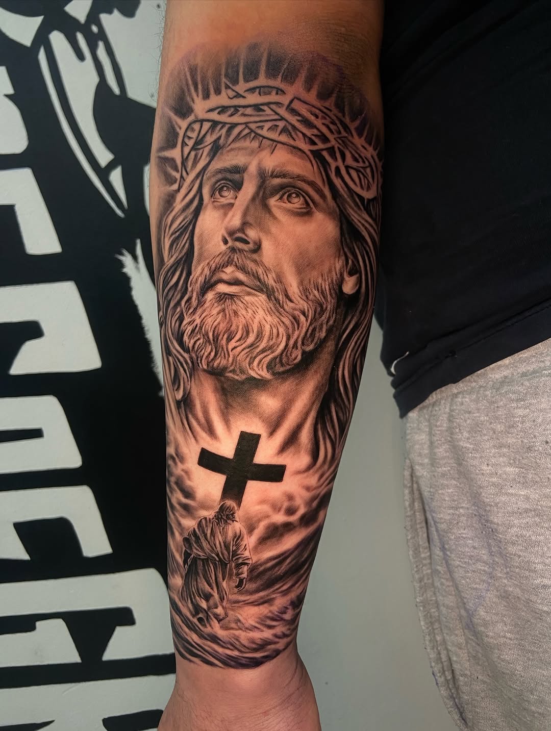 Tattoo by @yuyuicyink โ realism, black_and_grey