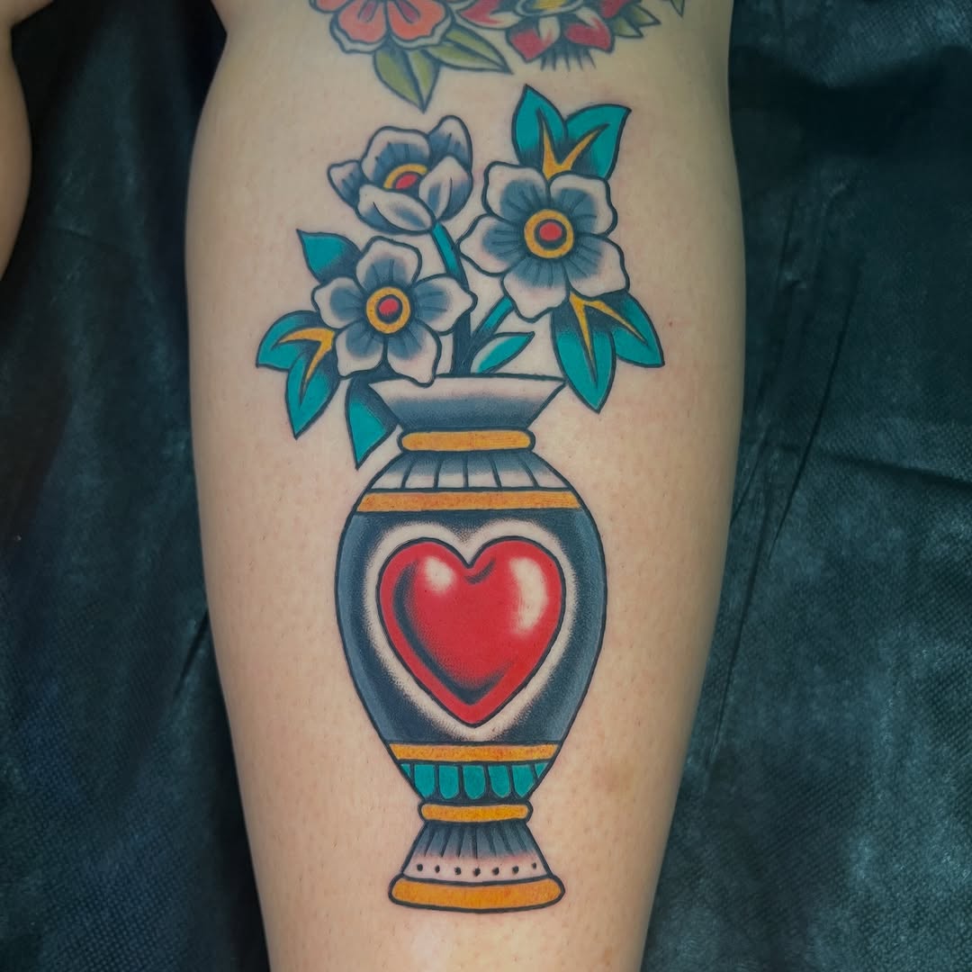 Tattoo by @hp.tattoos — american_traditional, illustrative