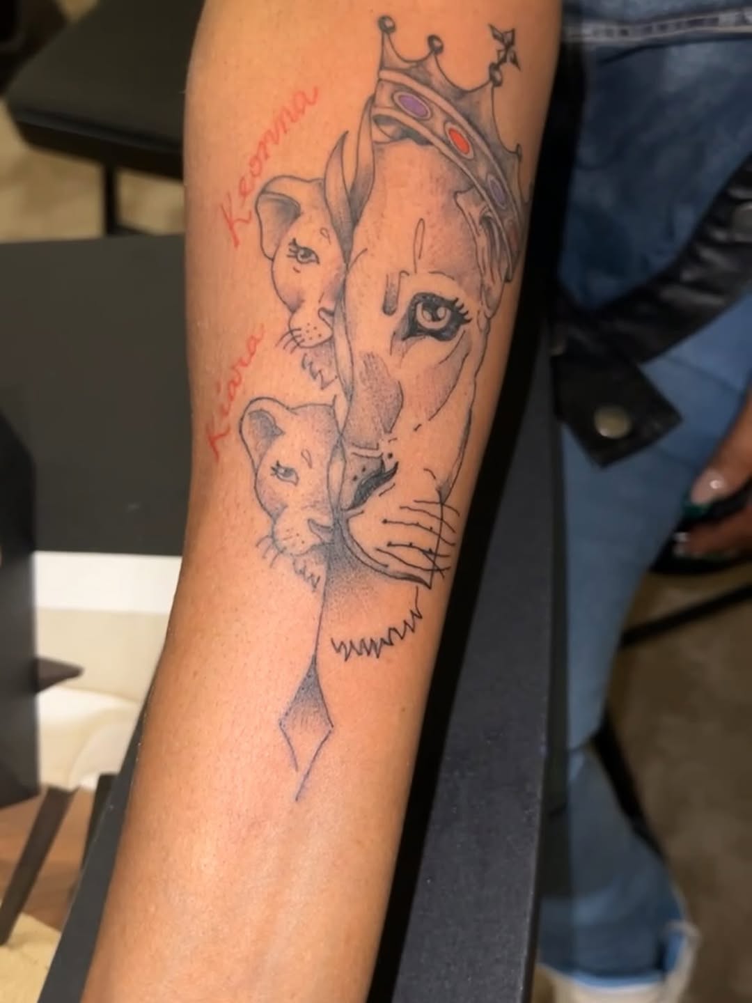 Tattoo by @mrinkcrazy_f7f — illustrative, black_and_grey