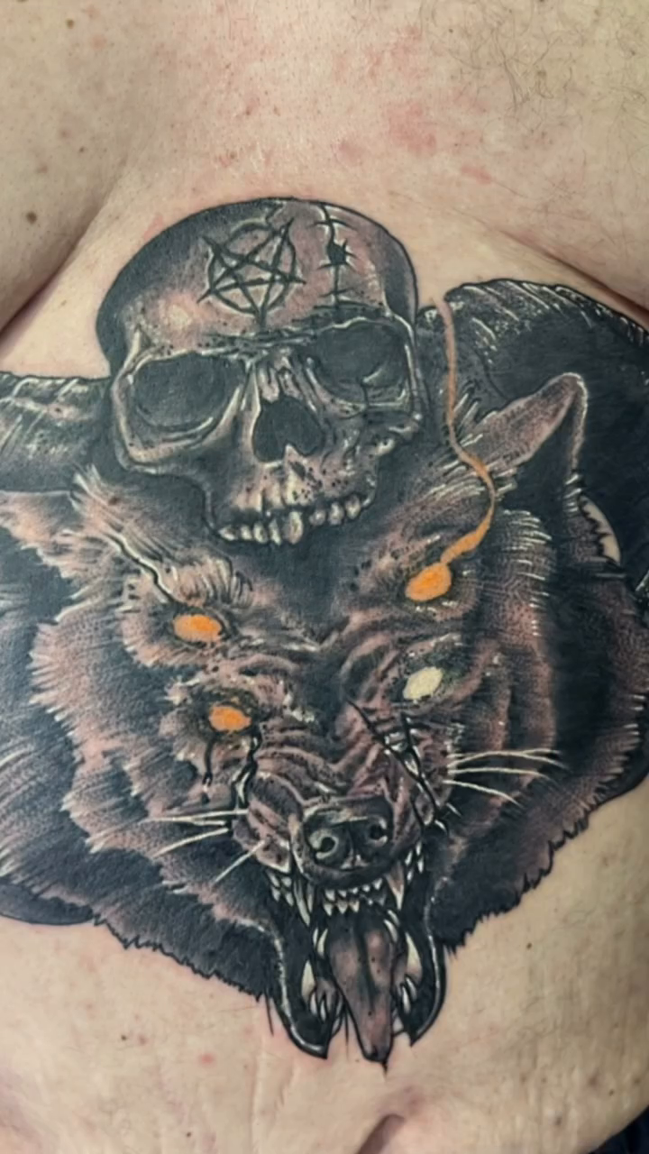 Tattoo by @relentlesley83 — realism, black_and_grey