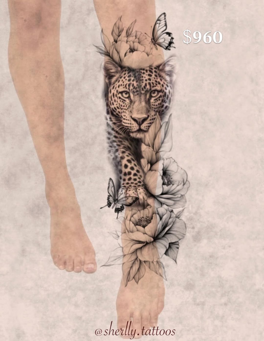 Tattoo by @sherllytattoos_ โ realism, black_and_grey