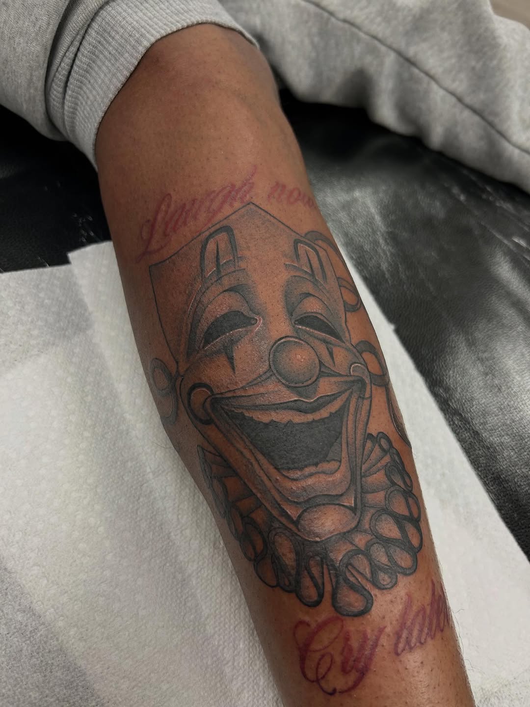 Tattoo by @livy_babytats — black_and_grey
