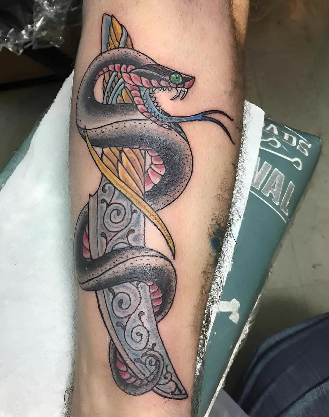 Tattoo by @melonmyerstattoos — american_traditional