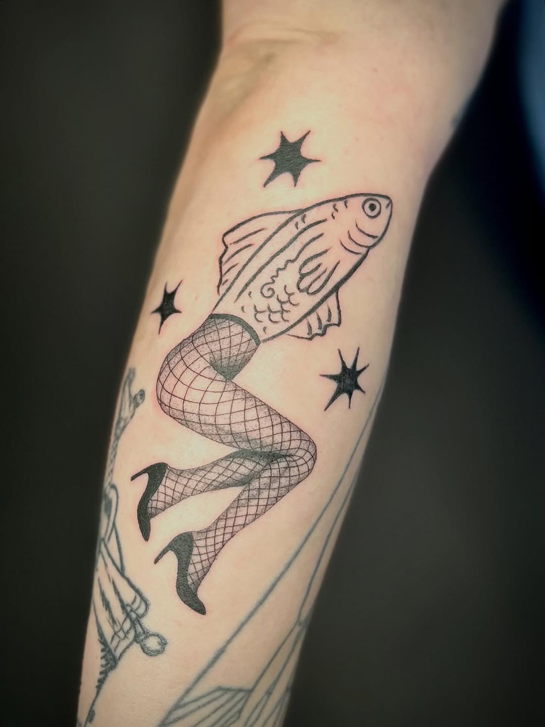 Tattoo by @imaginary_rubbish — ignorant, new_school