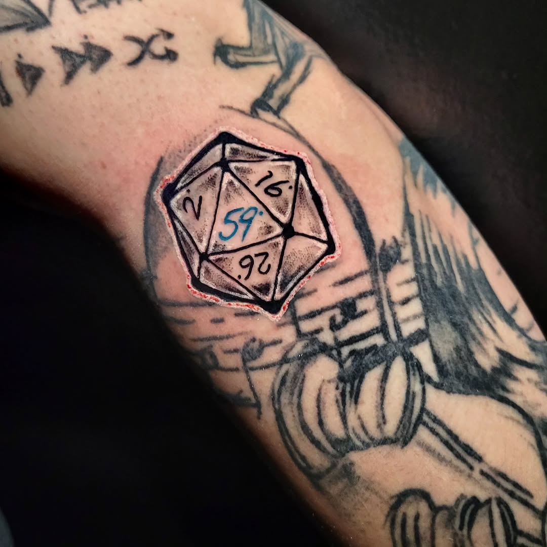 Tattoo by @jbancroft_tattoos — black_and_grey, lettering_script