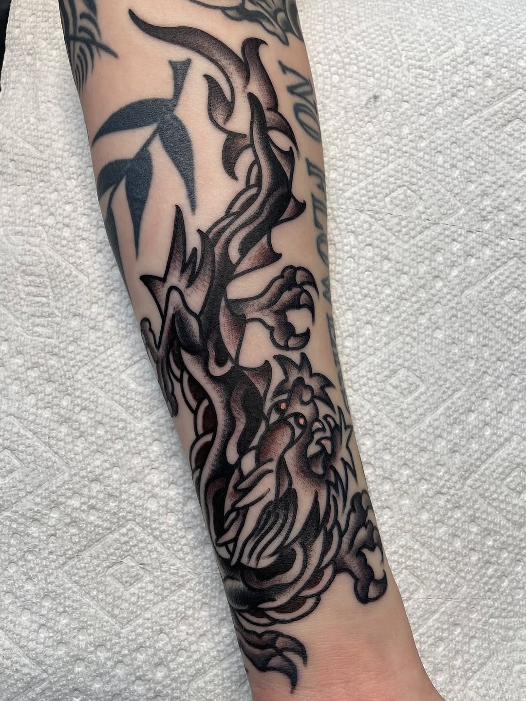 Tattoo by @chris.gasca — american_traditional, black_and_grey