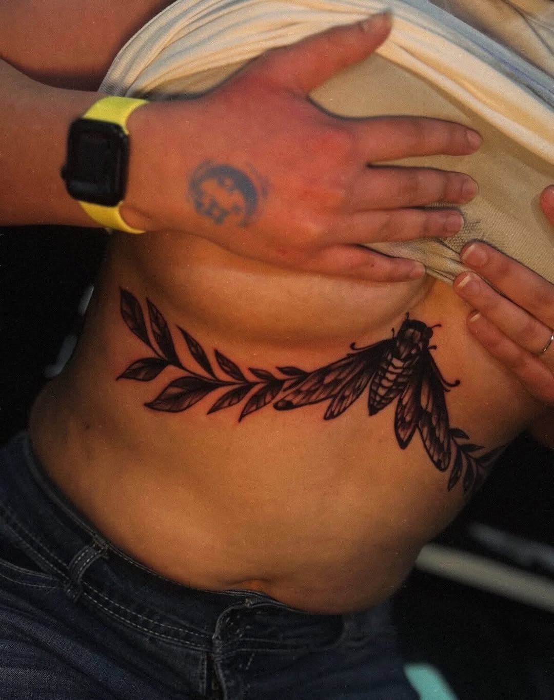 Tattoo by @inkgawd — fine_line, black_and_grey