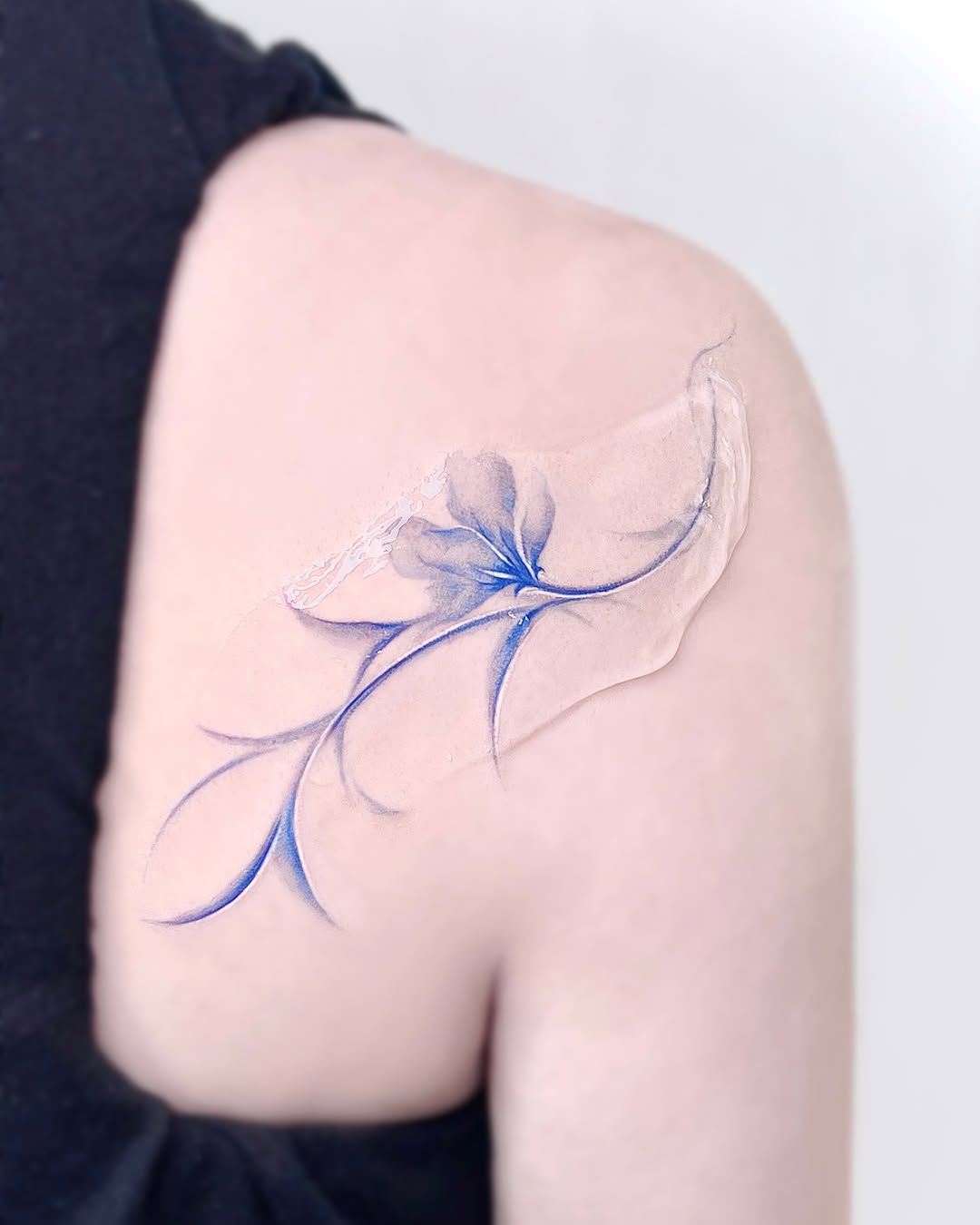 Tattoo by @sabeen.ink — fine_line, watercolor