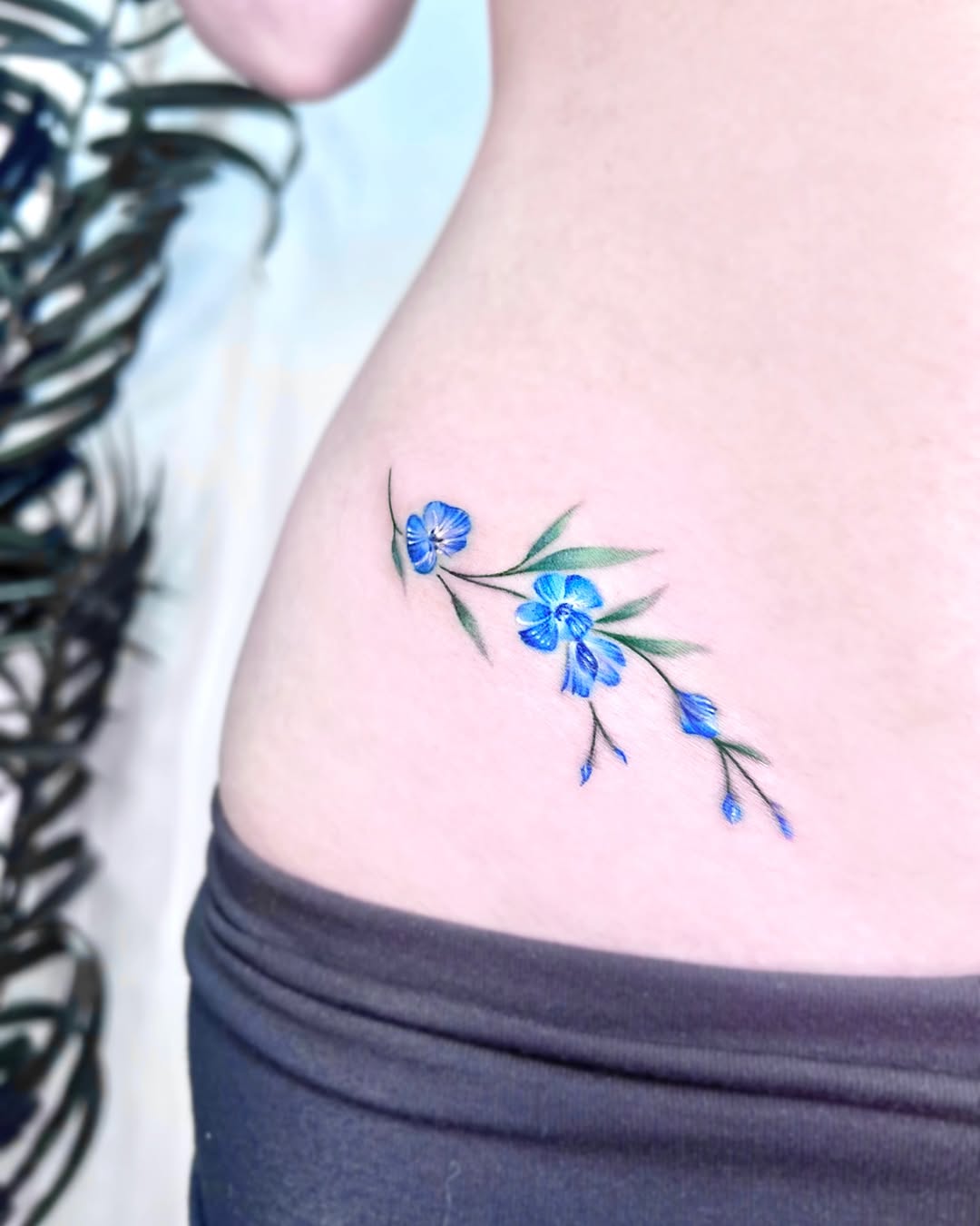 Tattoo by @sabeen.ink — fine_line, watercolor