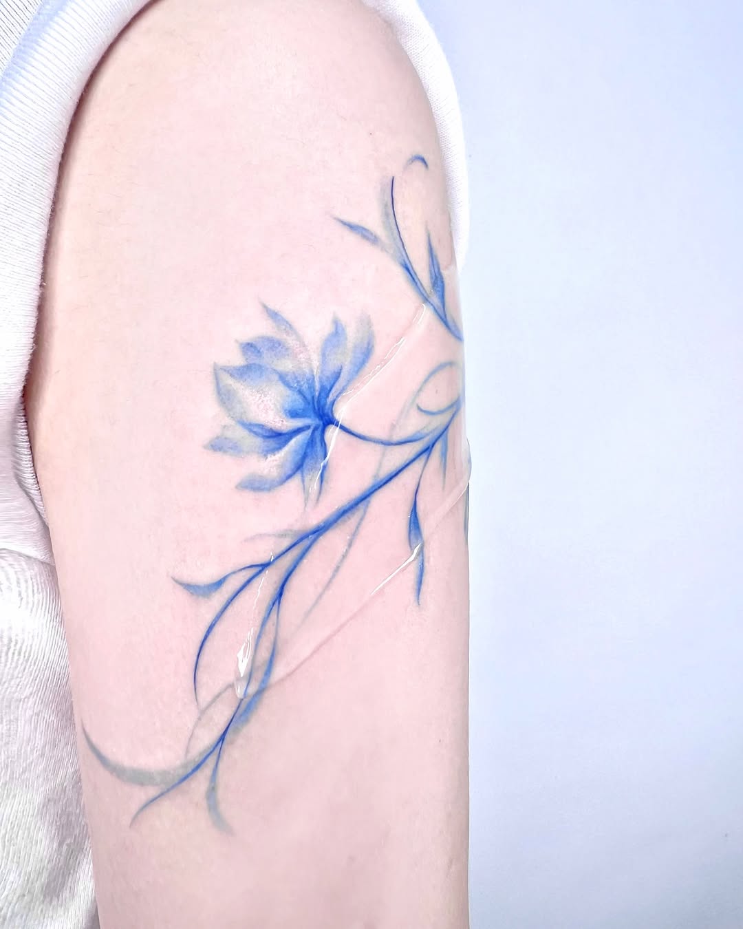 Tattoo by @sabeen.ink — fine_line, watercolor