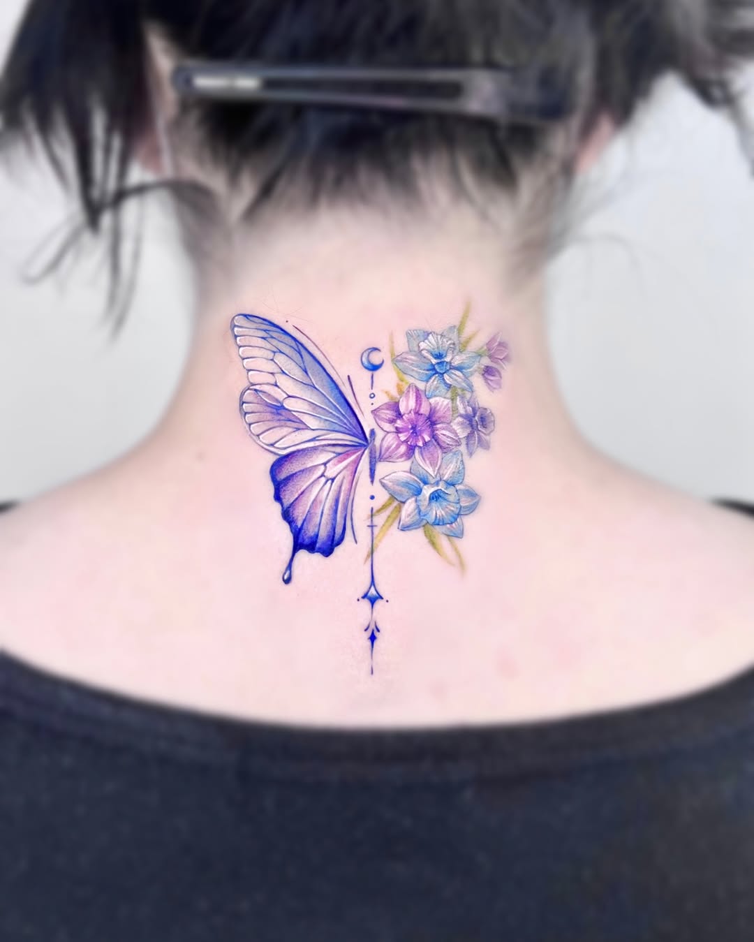 Tattoo by @sabeen.ink — fine_line, watercolor