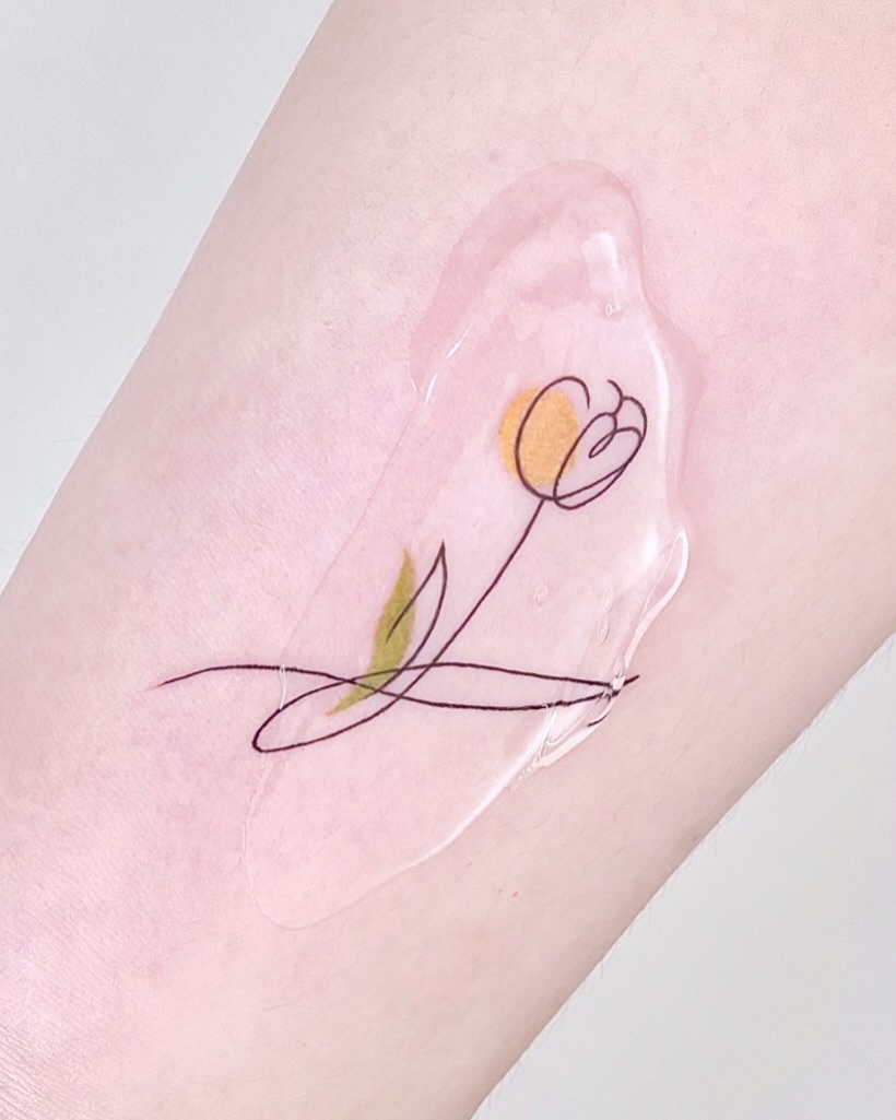 Tattoo by @sabeen.mini — fine_line, minimalist