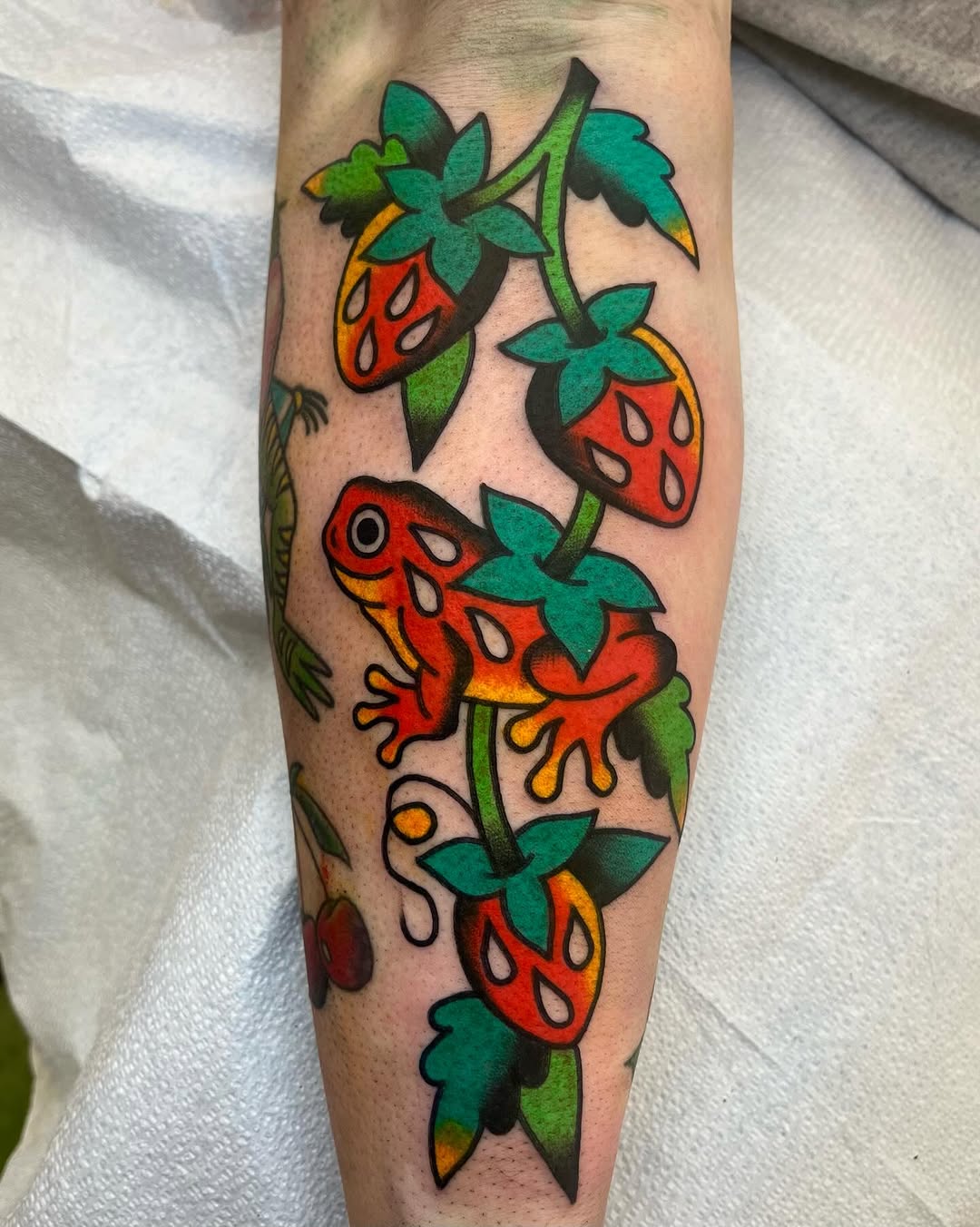 Tattoo by @tourtellinie โ american_traditional, illustrative
