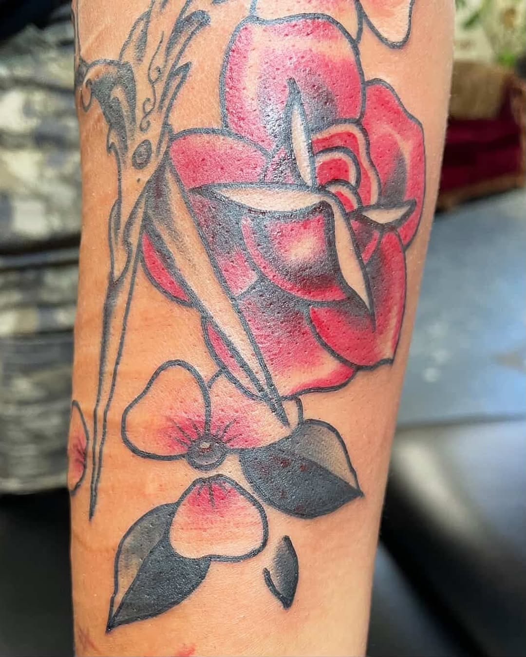 Tattoo by @zackloscar — american_traditional