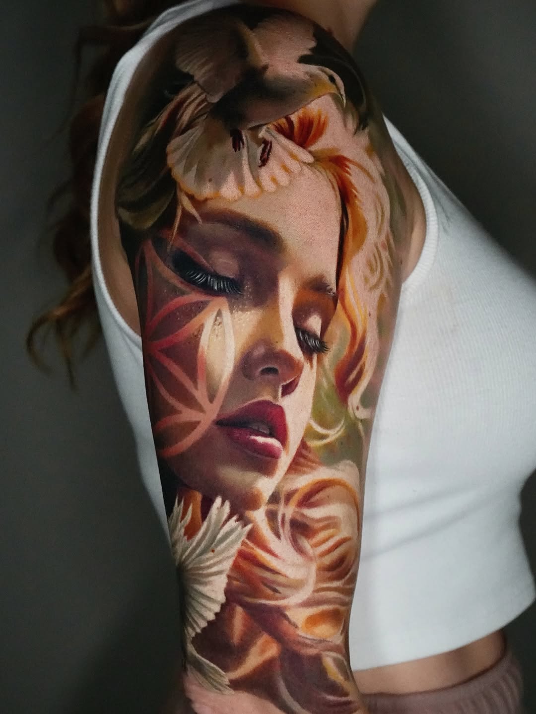 Tattoo by @theresa_cervantes_ — realism, dark_realism
