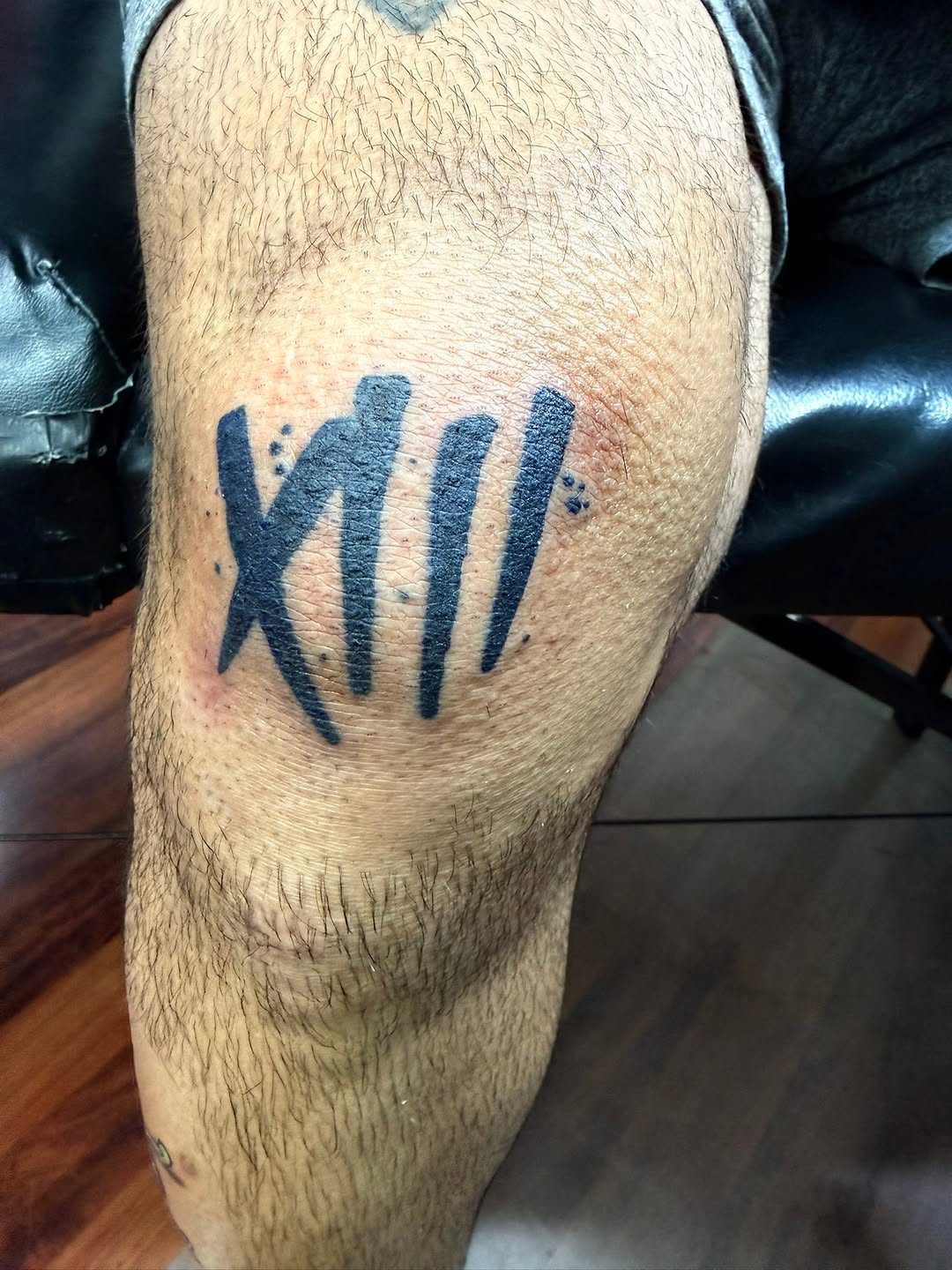 Tattoo by @lady_raven_tattoo — lettering_script, blackwork