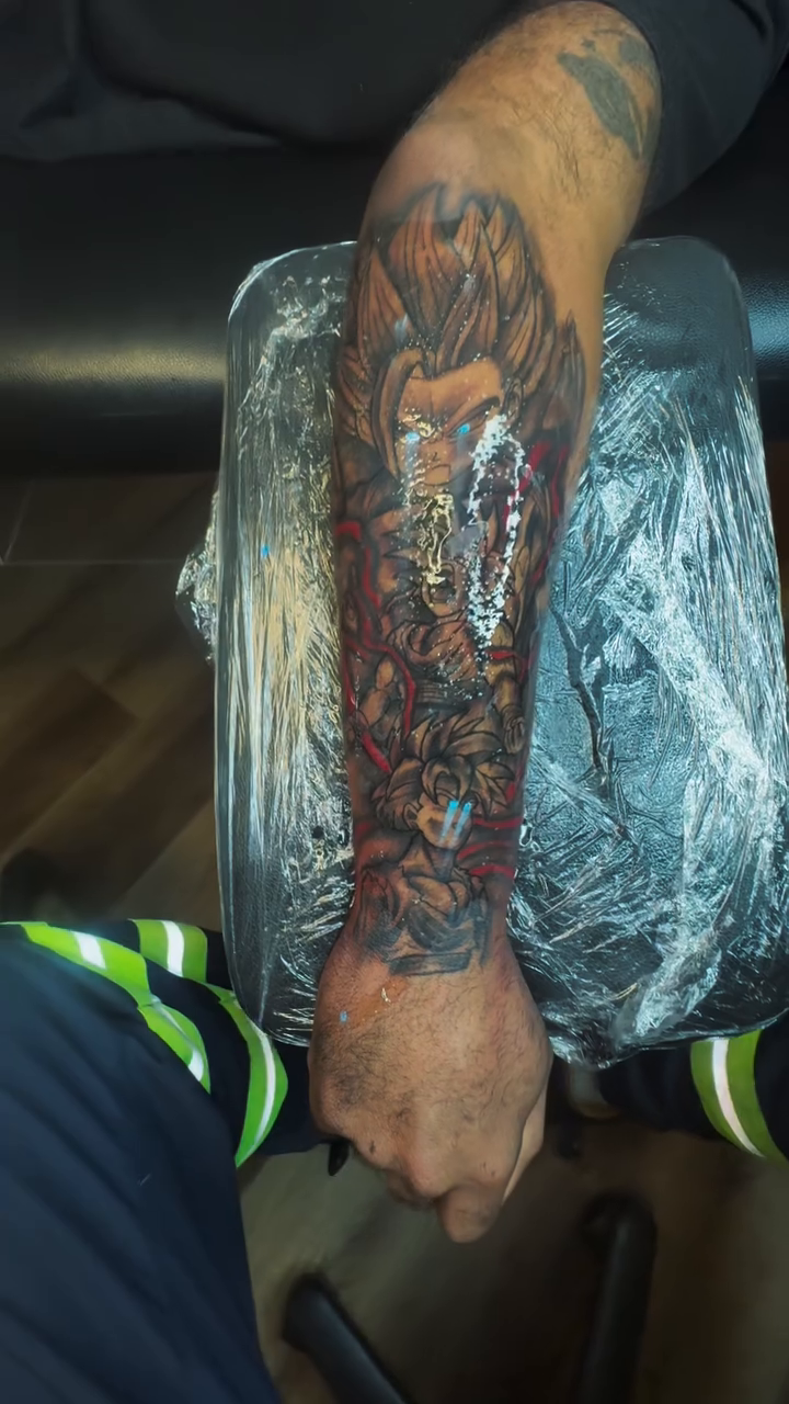 Tattoo by @chief_tats614 — anime