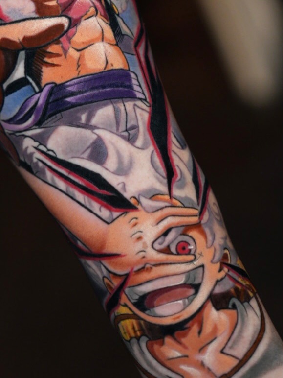 Tattoo by @amoretattooer — anime