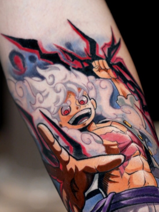 Tattoo by @amoretattooer — anime