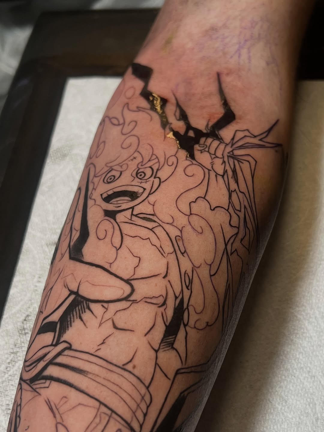 Tattoo by @amoretattooer — anime