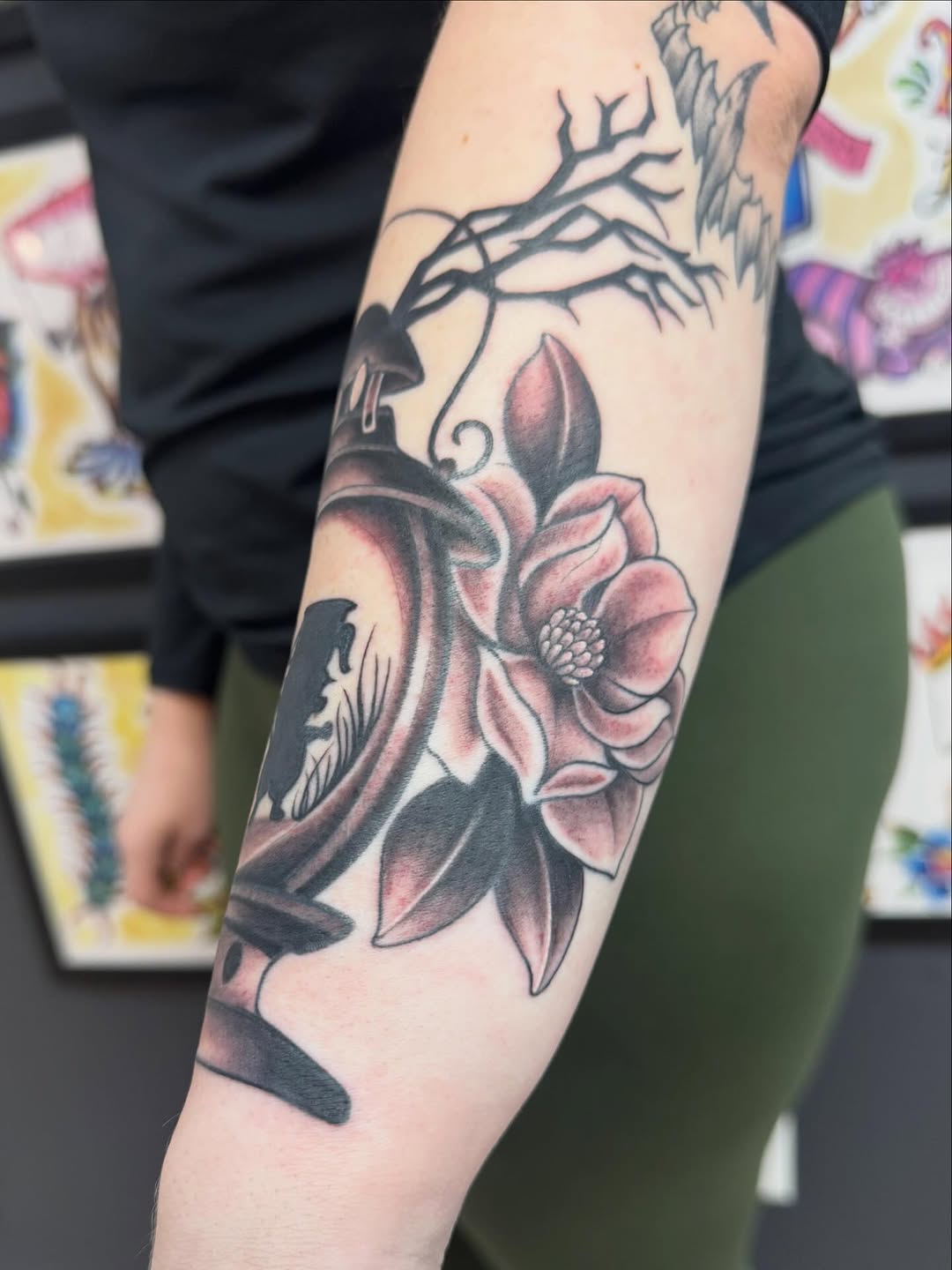 Tattoo by @bellalouisetattoo โ black_and_grey, realism