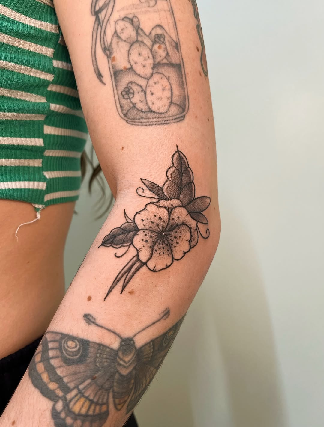 Tattoo by @loganbeauseigle — fine_line, black_and_grey