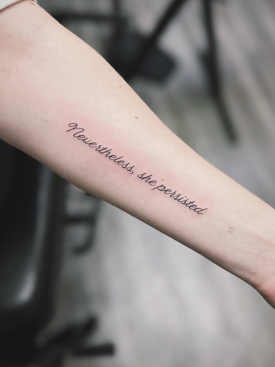 Tattoo by @richardtattooart β lettering_script, fine_line