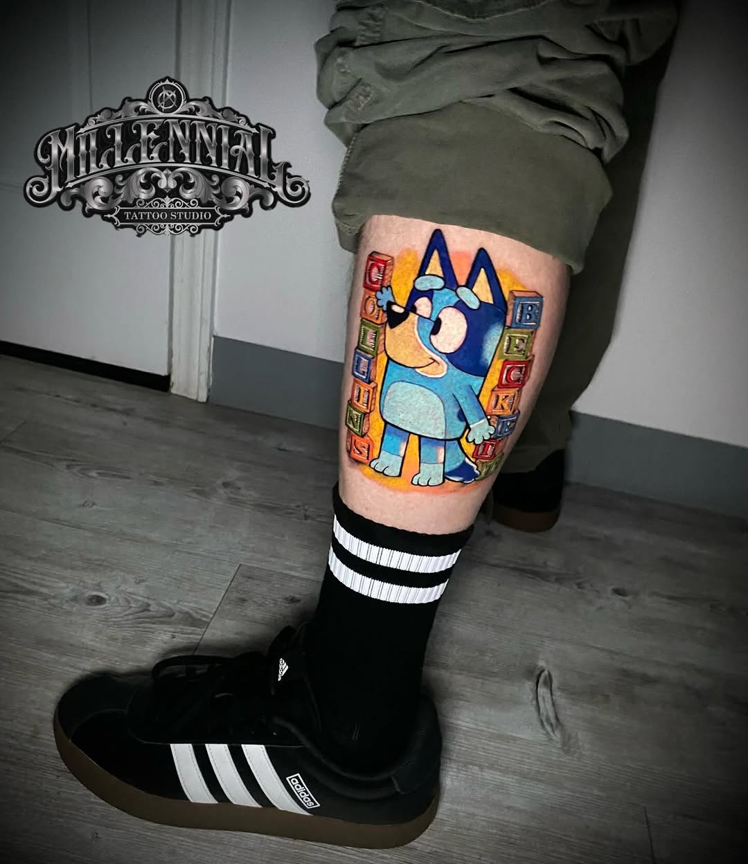 Tattoo by @aortiz_tattoos — new_school, anime