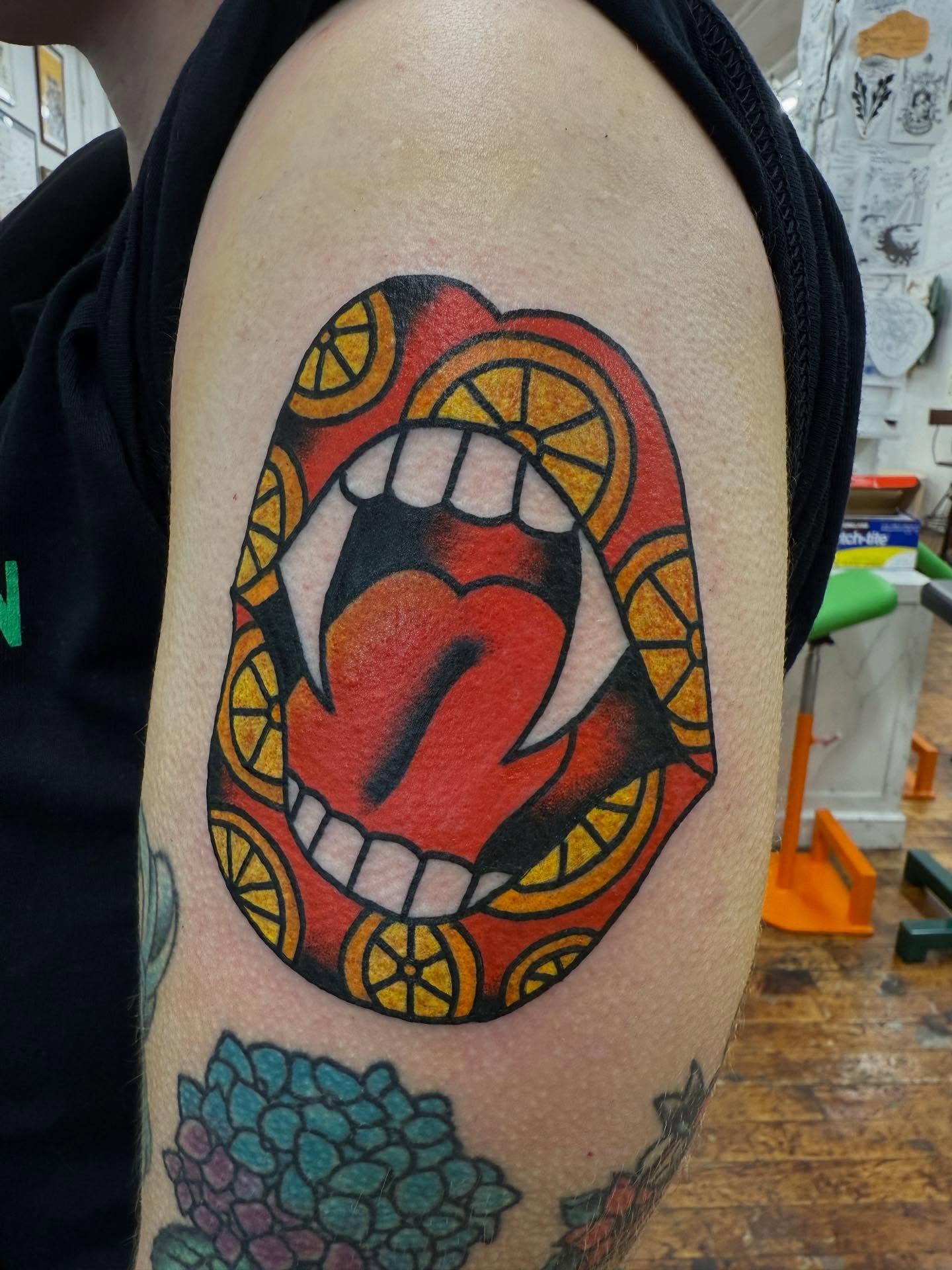 Tattoo by @victorialagano — american_traditional