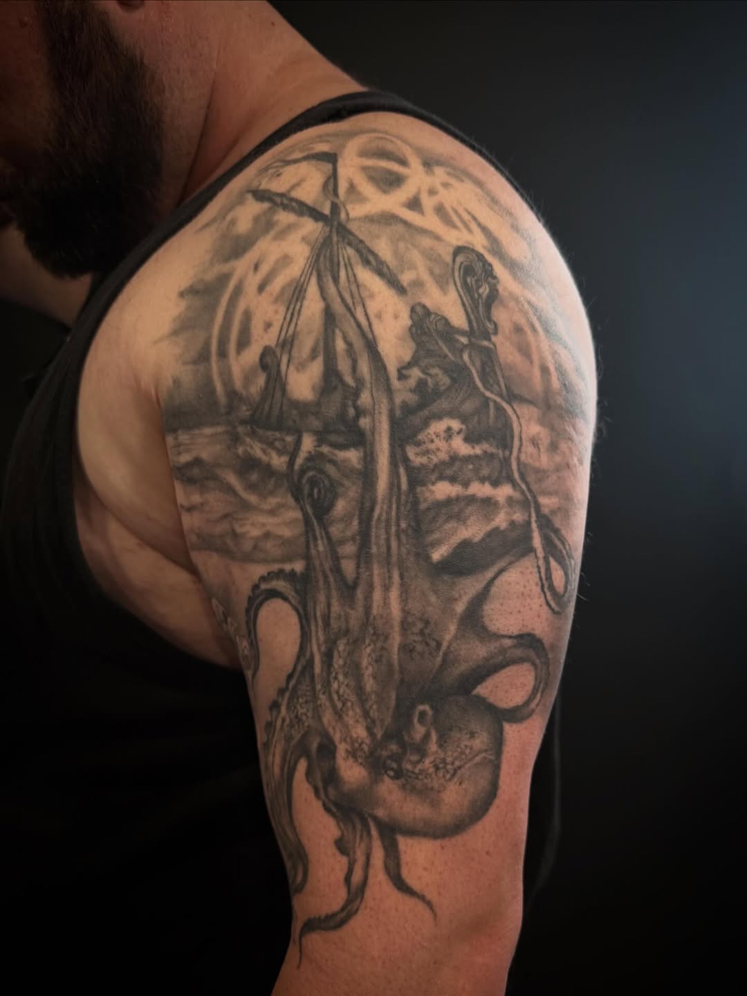 Tattoo by @brennan_walker_tattoo — black_and_grey, realism