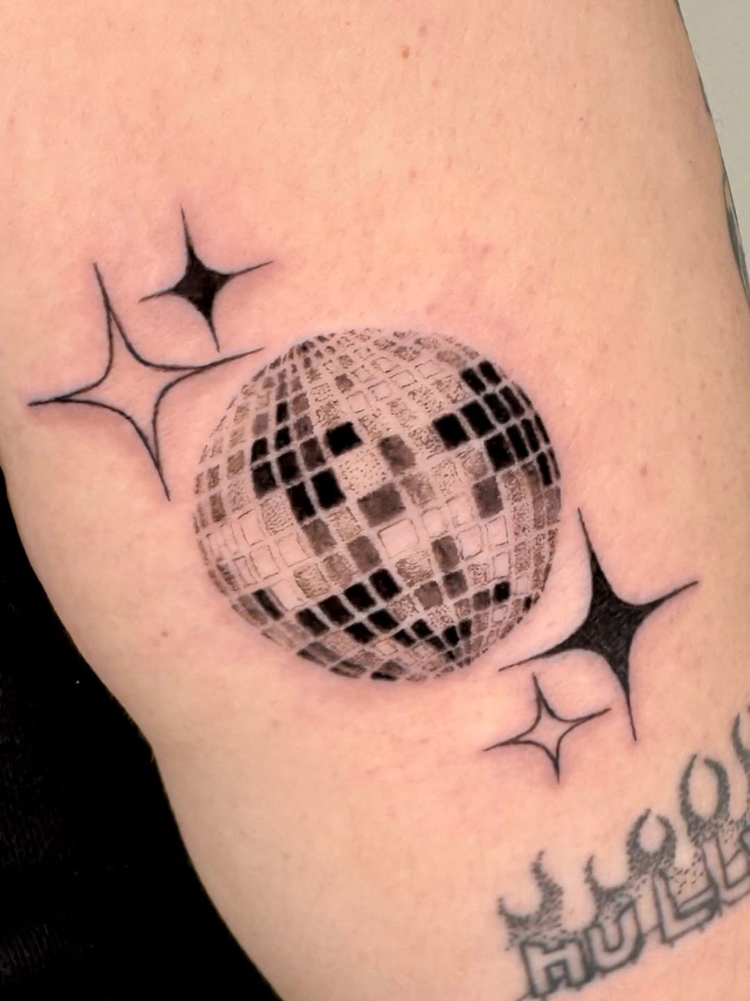 Tattoo by @tiff_tatts — illustrative, black_and_grey