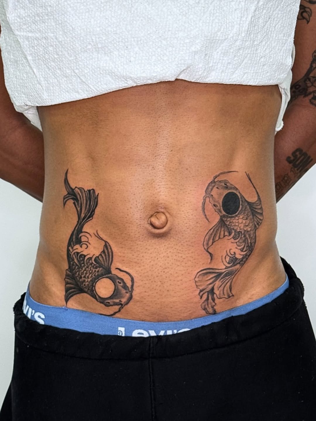 Tattoo by @tiff_tatts — japanese_irezumi, black_and_grey
