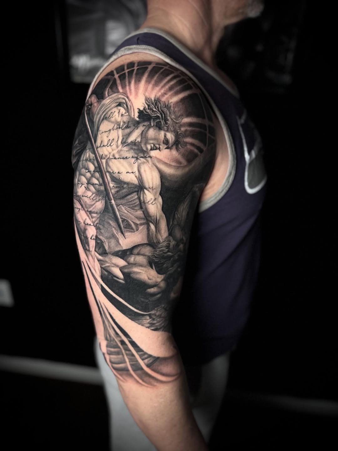 Tattoo by @inks.exoticc — realism, black_and_grey