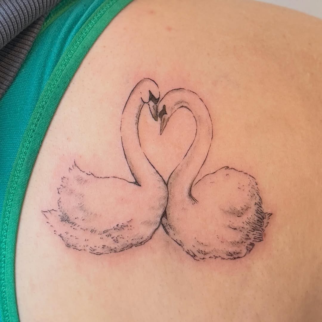 Tattoo by @kirstendeanna — fine_line, black_and_grey