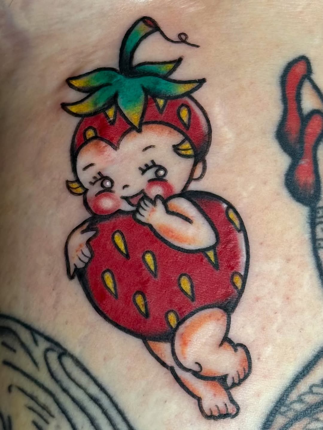Tattoo by @thequietcactus โ american_traditional, illustrative