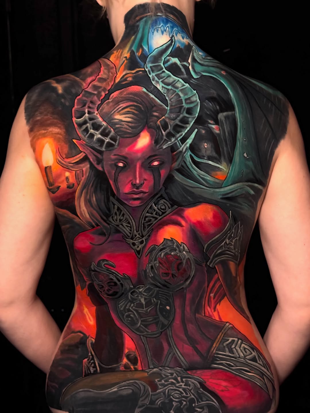 Tattoo by @tonywhodoestattoos — realism, dark_realism