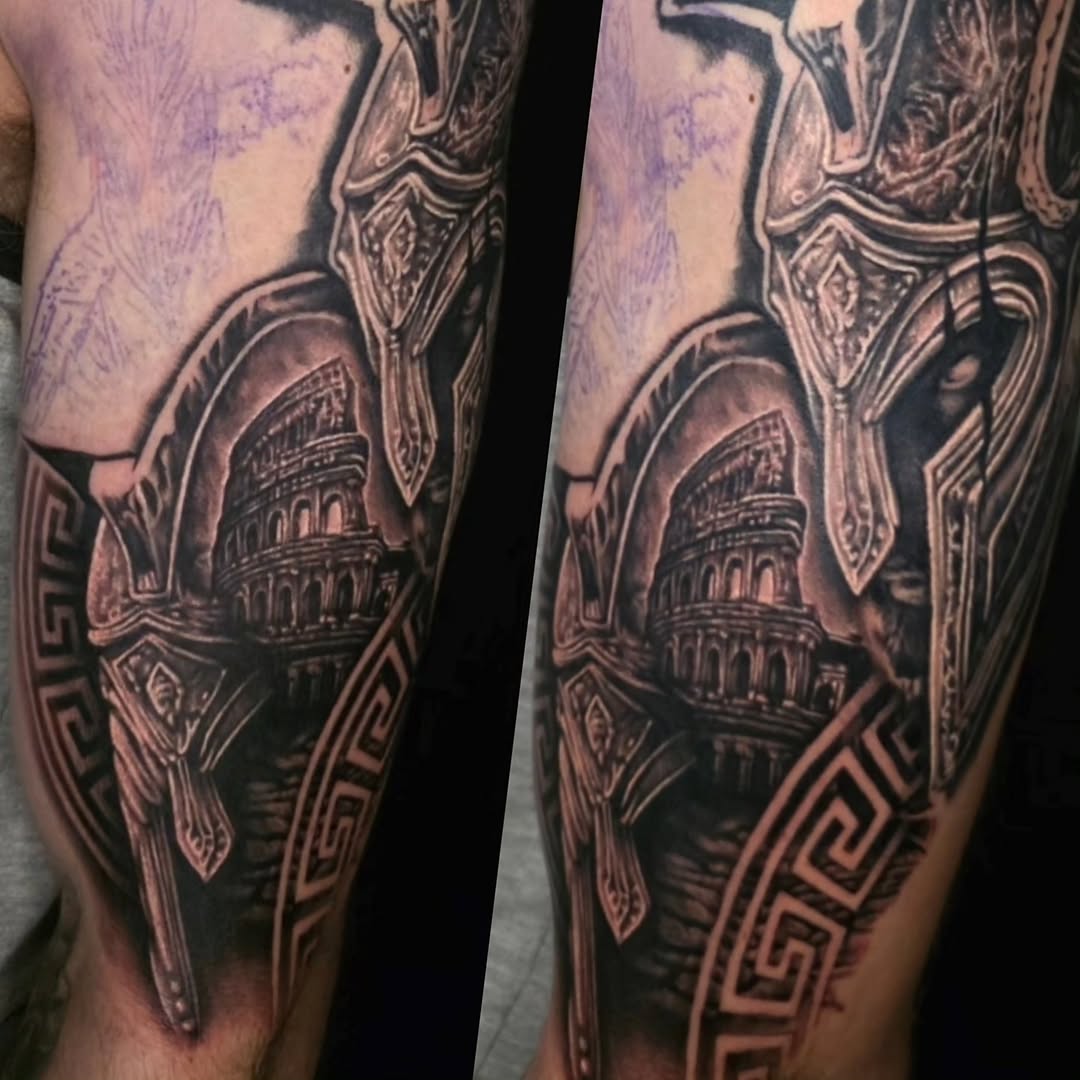 Tattoo by @junkyardyouth — realism, black_and_grey