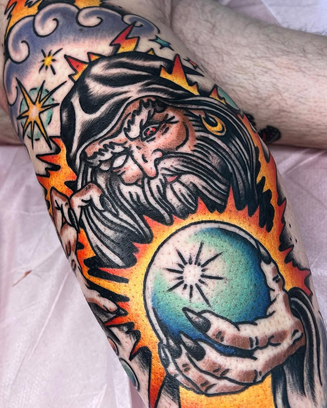 Tattoo by @leonetats โ american_traditional, illustrative