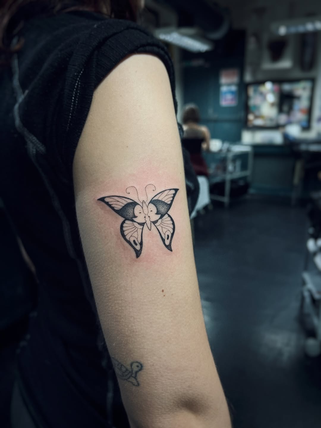 Tattoo by @rebecca_febo — fine_line, black_and_grey