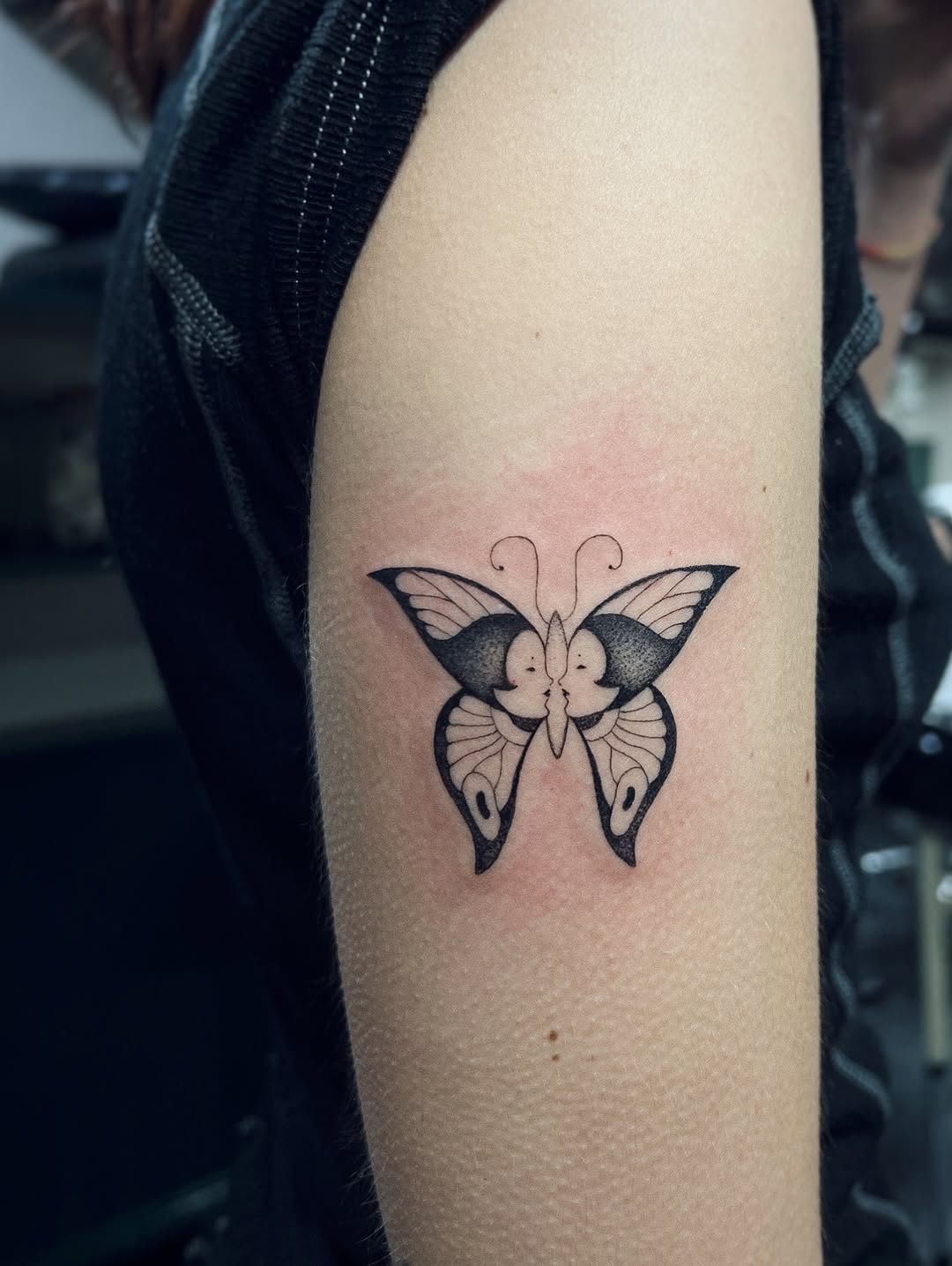 Tattoo by @rebecca_febo — fine_line, black_and_grey