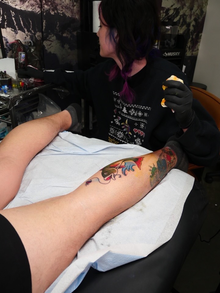 Tattoo by @ellaritattoos โ american_traditional, illustrative