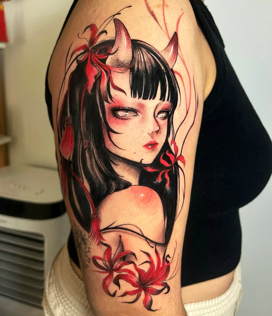 Tattoo by @anacatt.tattoo — neo_traditional, dark_realism