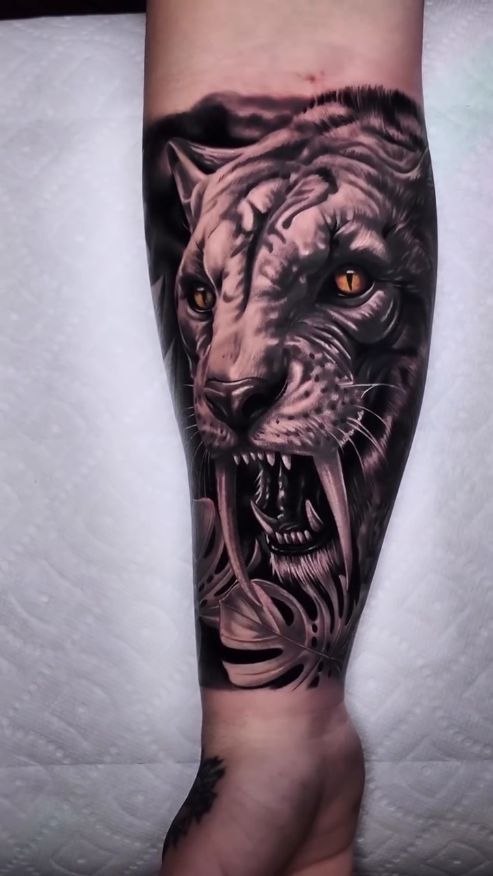 Tattoo by @juan_ortegatattoo — realism, black_and_grey