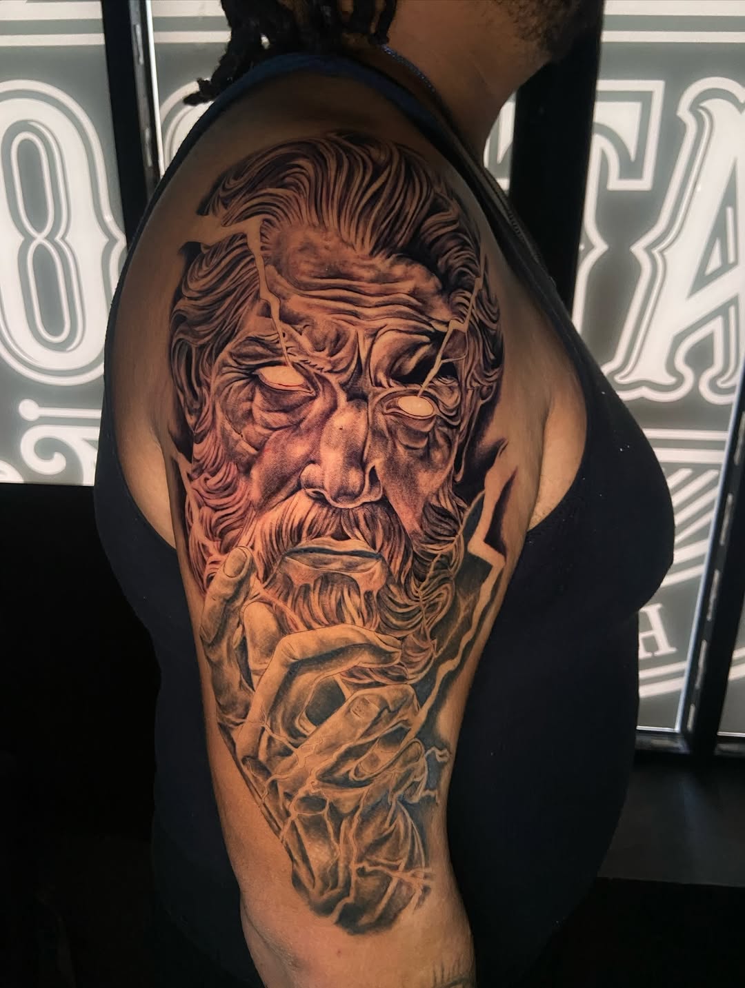 Tattoo by @yuyuicyink โ realism, dark_realism