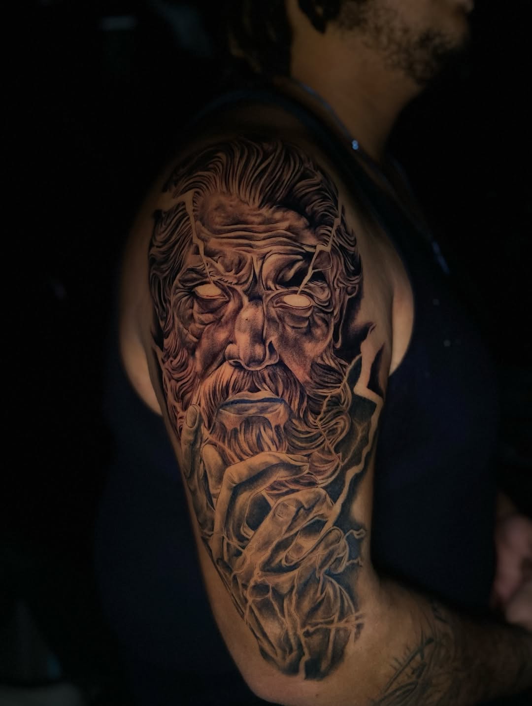Tattoo by @yuyuicyink โ realism, dark_realism