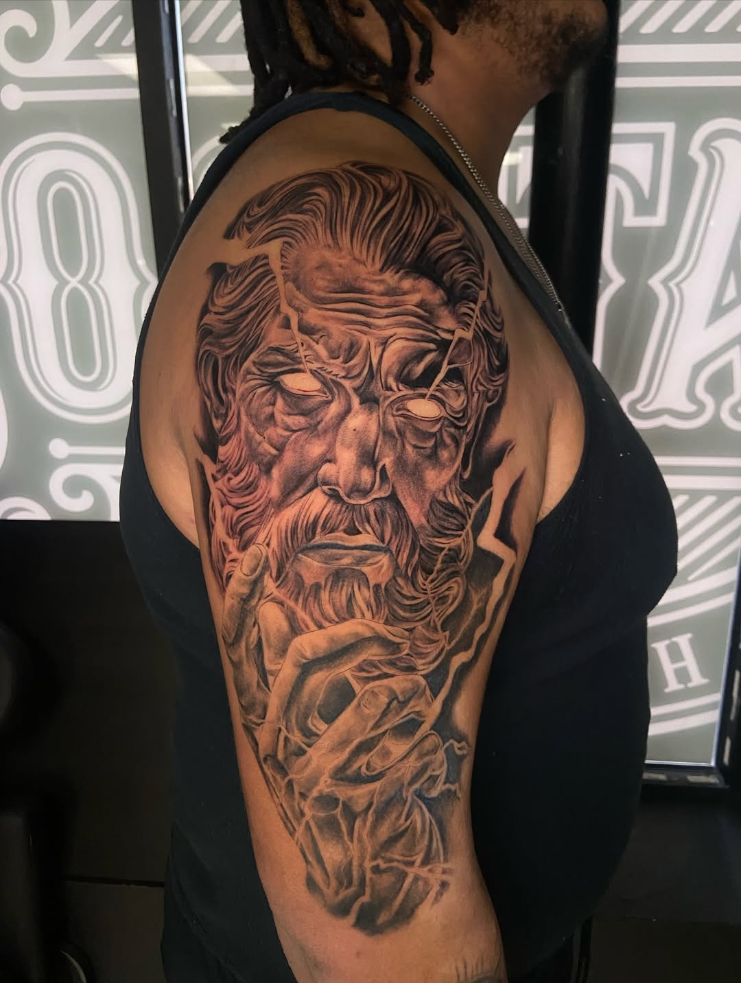Tattoo by @yuyuicyink โ realism, dark_realism