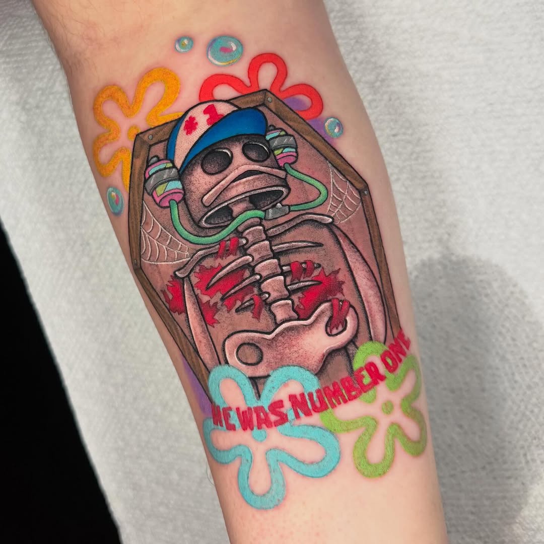 Tattoo by @micmactats — new_school, lettering_script