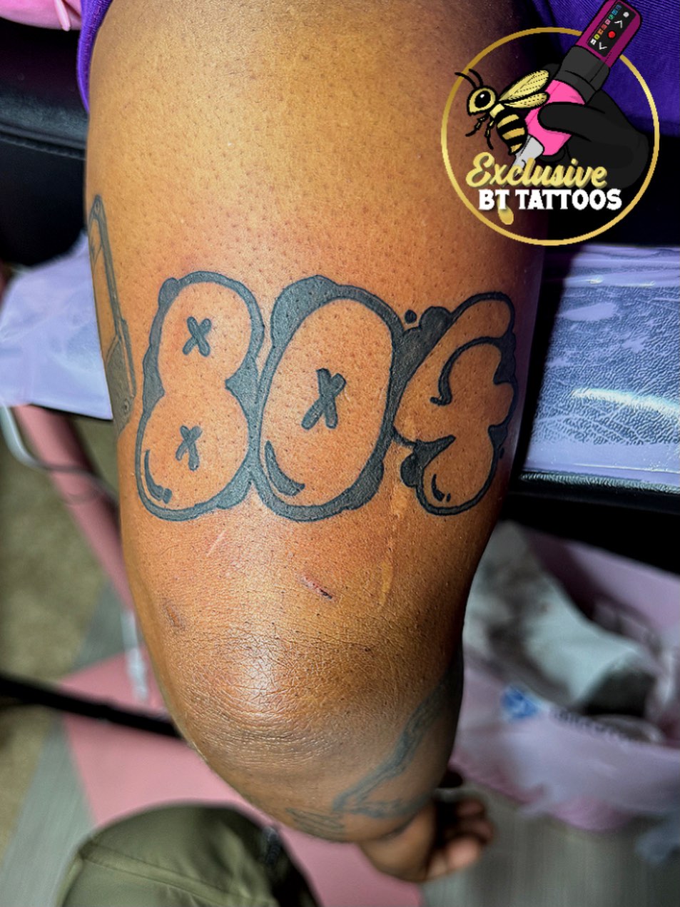 Tattoo by @x1u5iv3bttattz β lettering_script